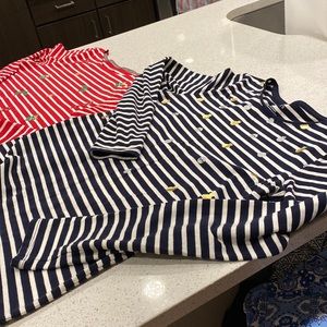 Set of Talbots Holiday Tees